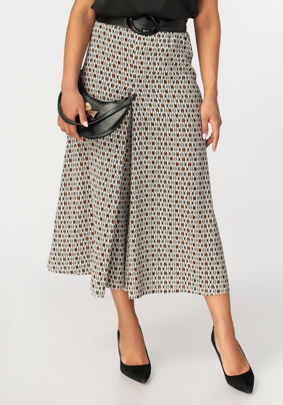 Юбка-брюки Интересный образ шир.  580, рис. 1