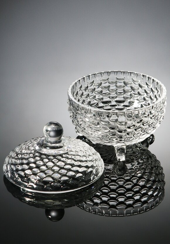 Ваза с крышкой Шарм шир.  580, рис. 4