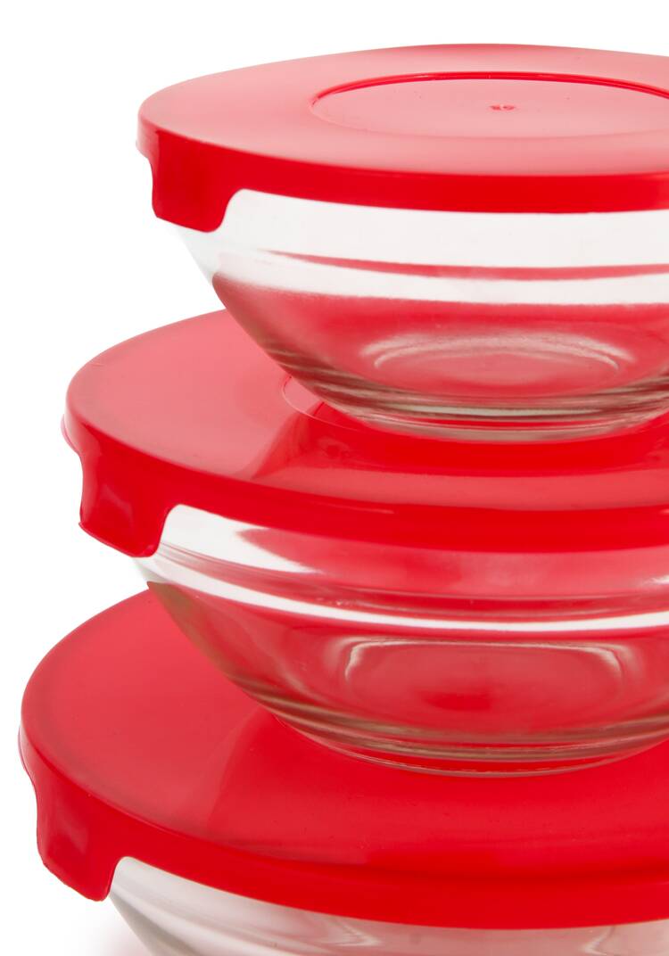 Набор стеклянных контейнеров с крышками 5 шт. шир.  750, рис. 19