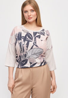 Блуза с цветочным принтом Амелия