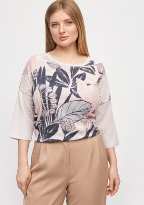 Блуза с цветочным принтом Амелия