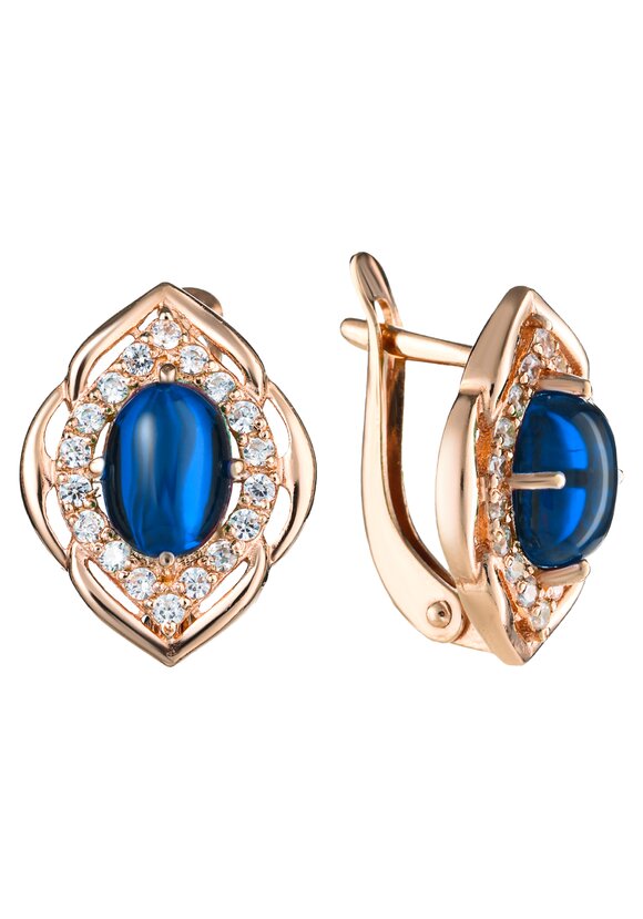 Серьги серебряные Чистая вера шир.  580, рис. 1