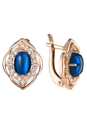 Серьги серебряные Чистая вера