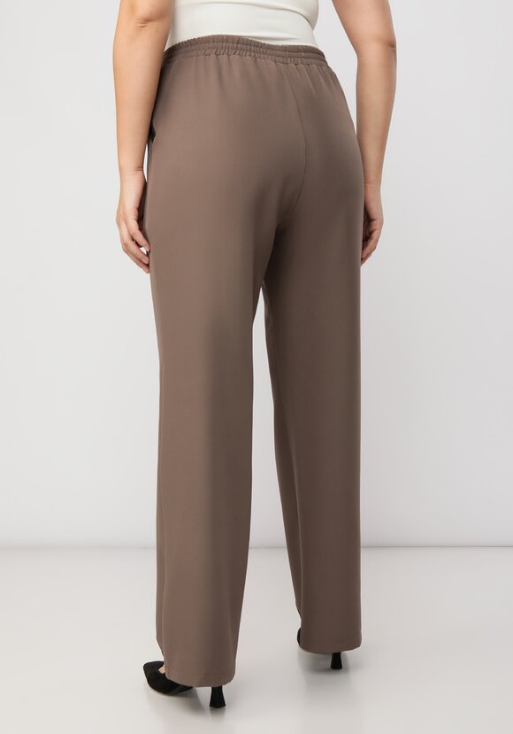 Брюки прямого кроя с комфортным поясом шир.  580, рис. 3