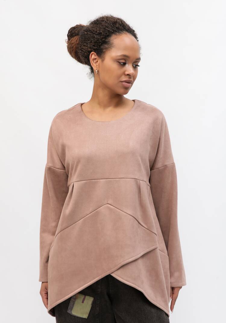 Туника из эко-замши шир.  750, рис. 17