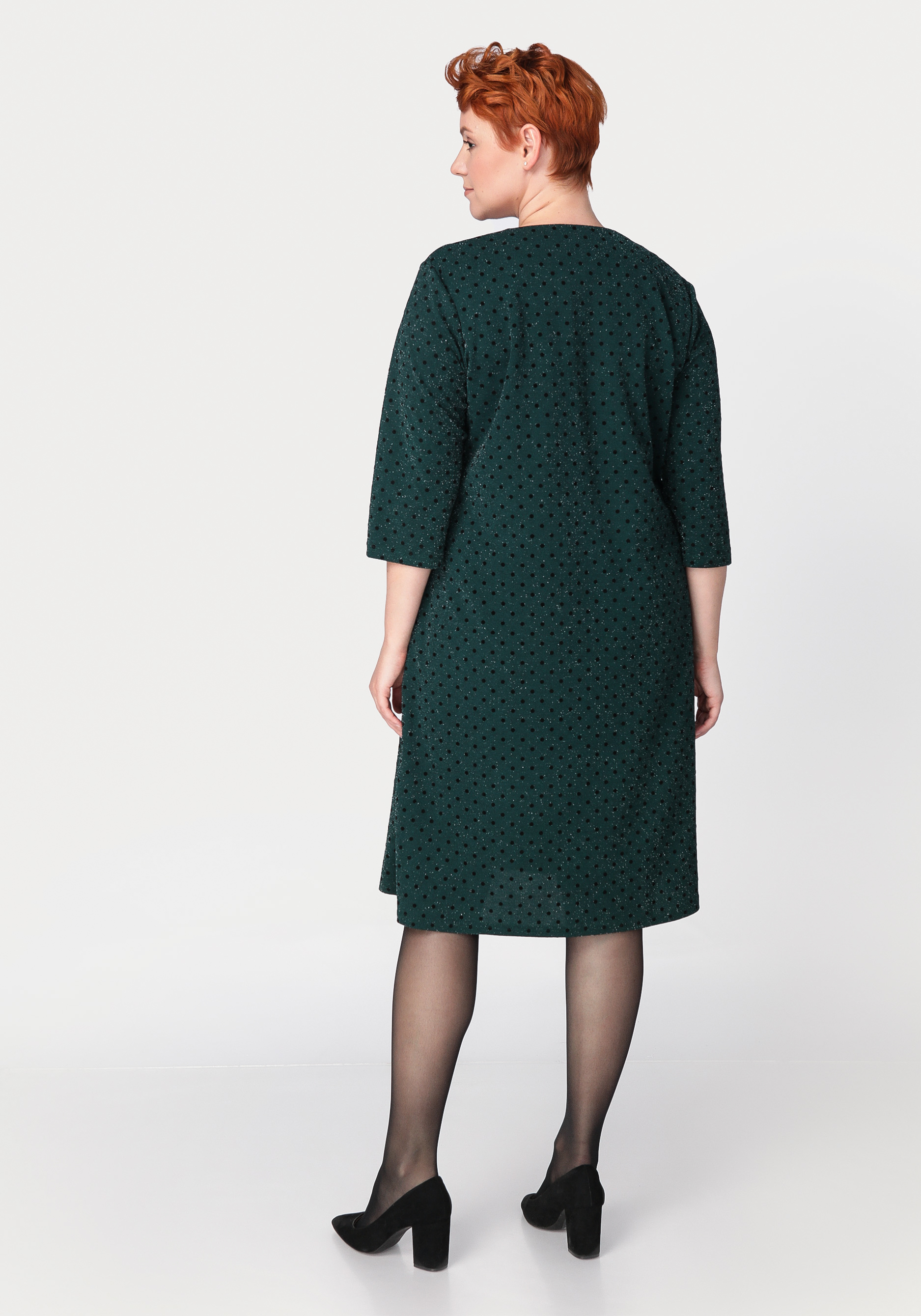 Платье женское «Лаура» LORICCI, цвет изумрудный, размер 50 - фото 2