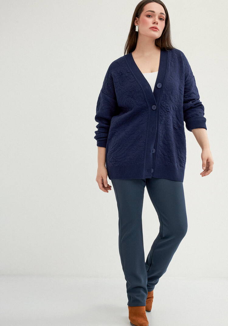 Брюки-утяжка прямые шир.  750, рис. 30