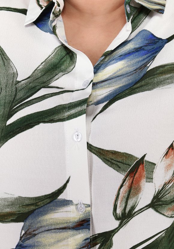 Блузка с асимметричным низом шир.  580, рис. 3