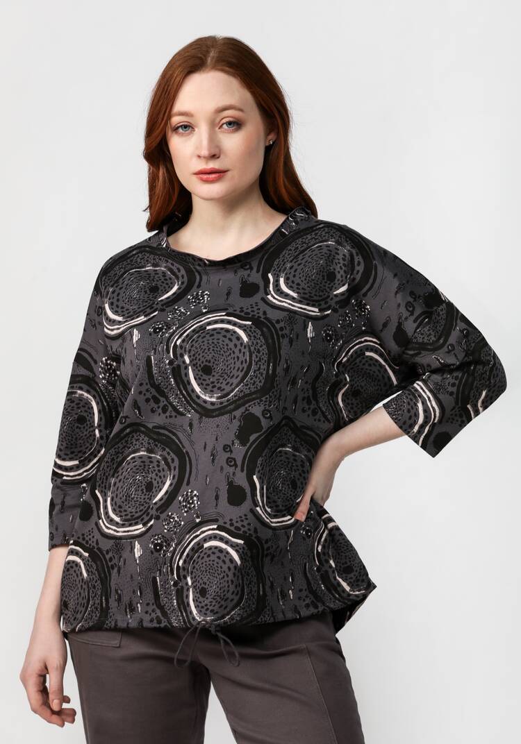 Джемпер с оригинальным орнаментом Моника шир.  750, рис. 32