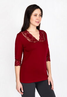 Майка с рукавом 3/4 Леди Кармен