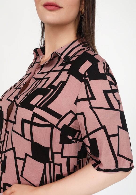 Блуза Городские приключения шир.  580, рис. 10