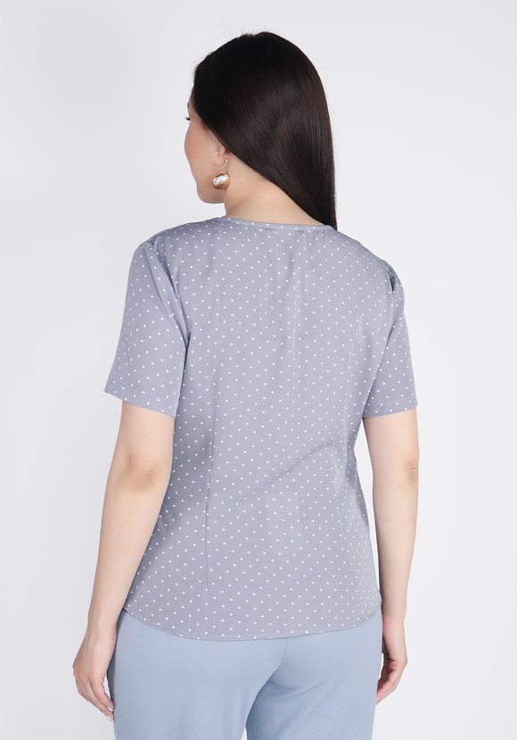 Блуза Яркое впечатление шир.  580, рис. 19