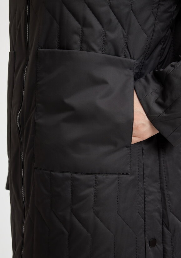 Пальто с фигурной стежкой Стефания шир.  580, рис. 31