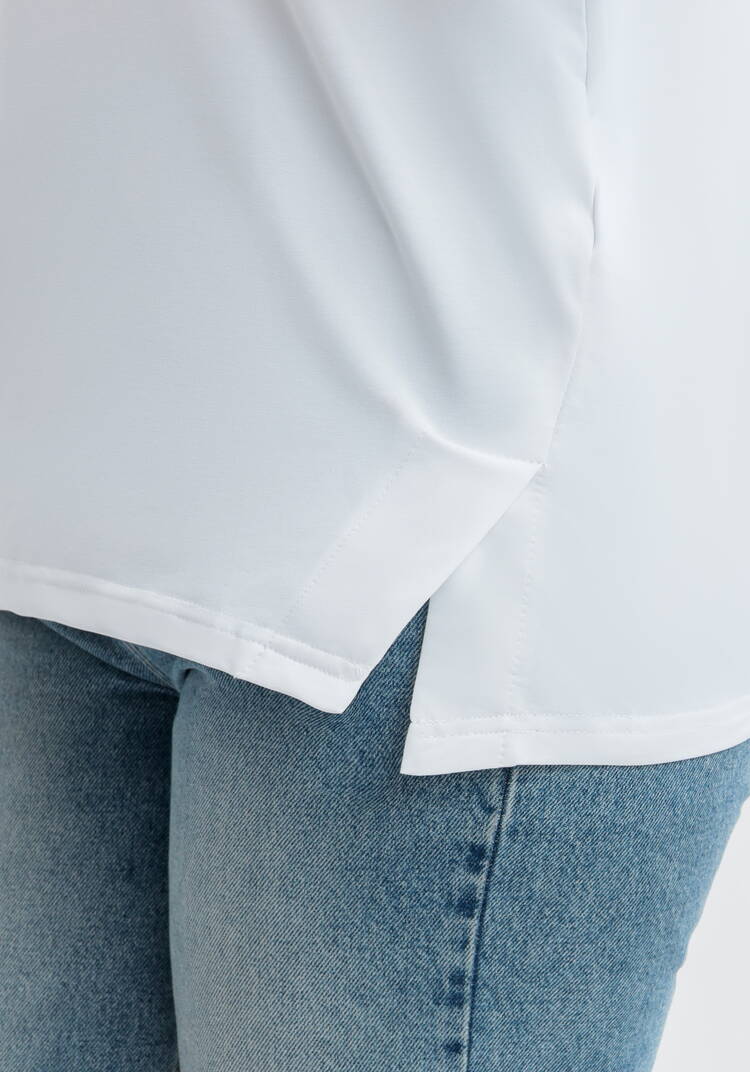 Блуза с принтом цветка и рукавом 3/4 шир.  750, рис. 30