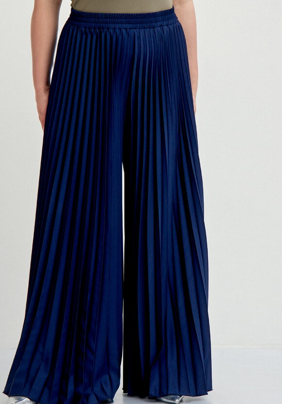 Брюки гофре с декоративным поясом шир.  580, рис. 4