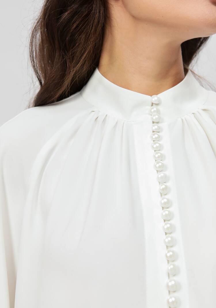 Блуза прямого силуэта с рукавом реглан шир.  750, рис. 14