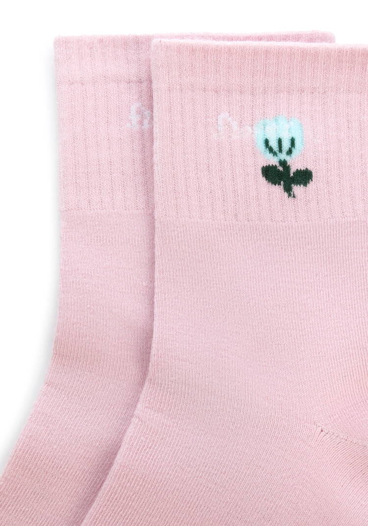 Комплект носочков с цветком 5 штук шир.  750, рис. 7