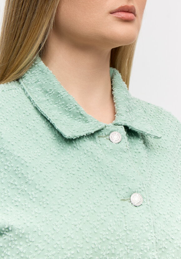 Куртка со стразами Инесса шир.  580, рис. 5