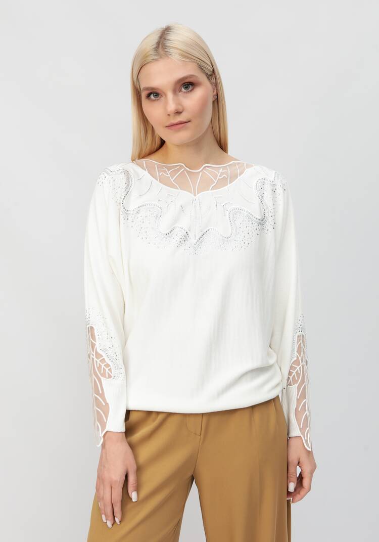 Джемпер Туманная легкость шир.  750, рис. 8