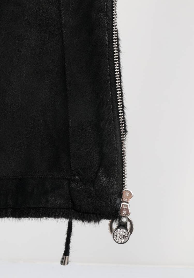 Пальто из экомеха шир.  750, рис. 7