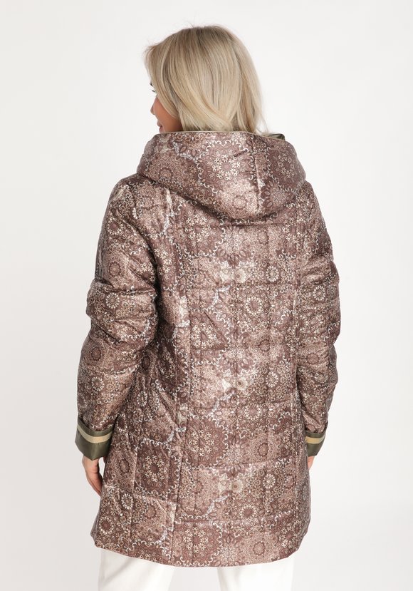 Куртка Особенный принт шир.  580, рис. 6