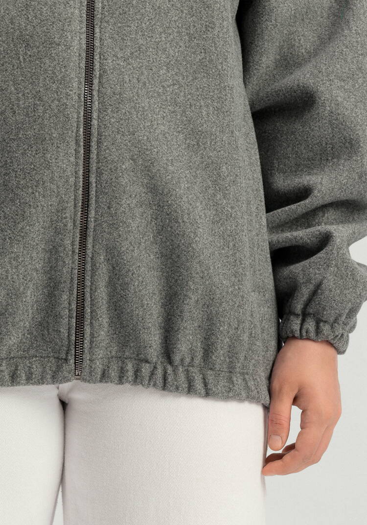 Бомбер свободного кроя на молнии шир.  750, рис. 8