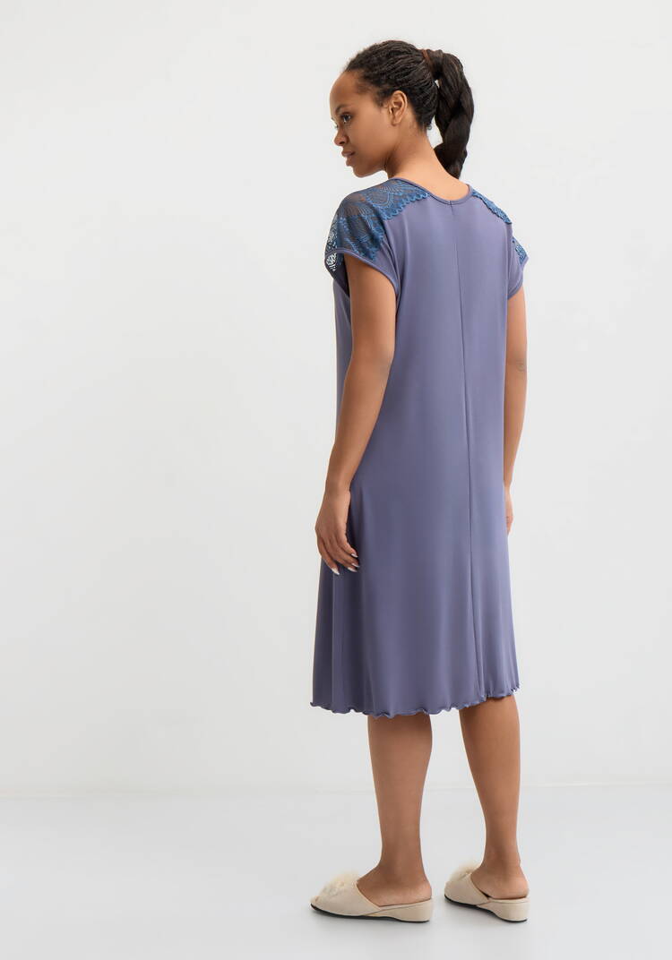 Сорочка с кружевом Жозефина шир.  750, рис. 3