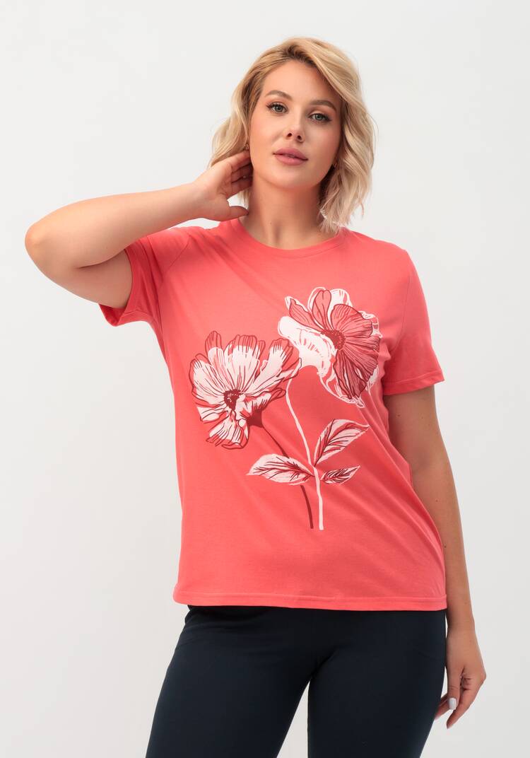 Костюм с принтом на футболке шир.  750, рис. 43