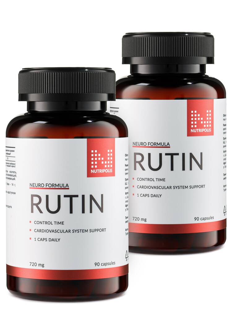 Витамин молодости Рутин, 2 шт. шир.  750, рис. 1