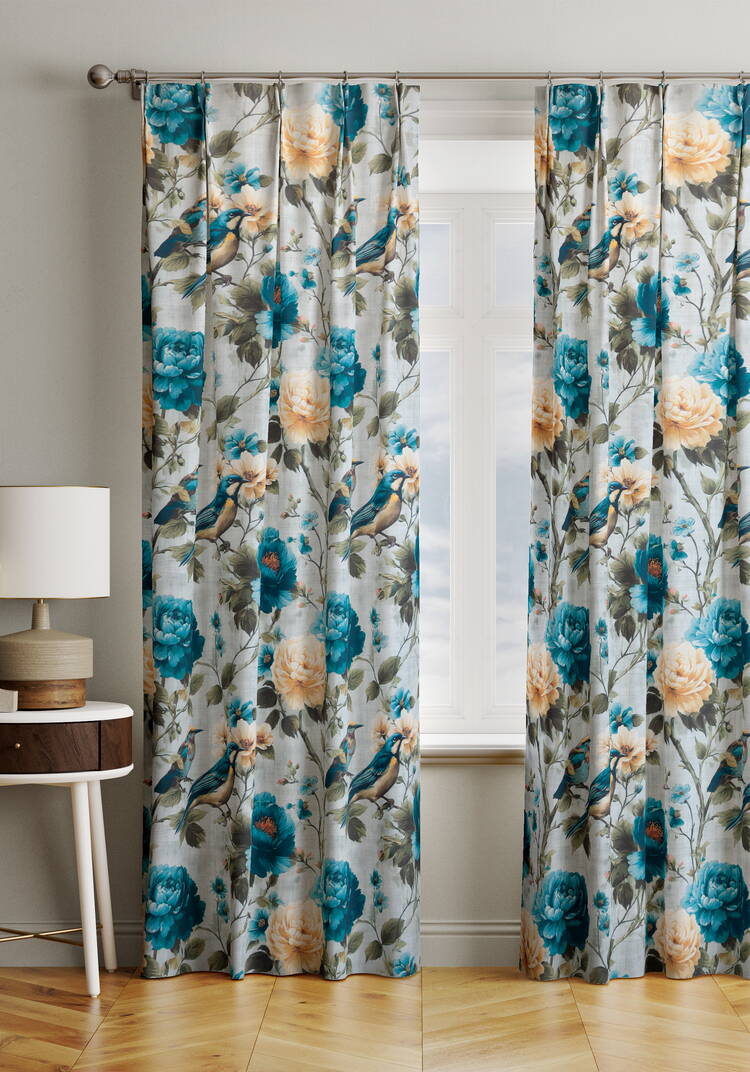 Портьера Птица певчая шир.  750, рис. 8