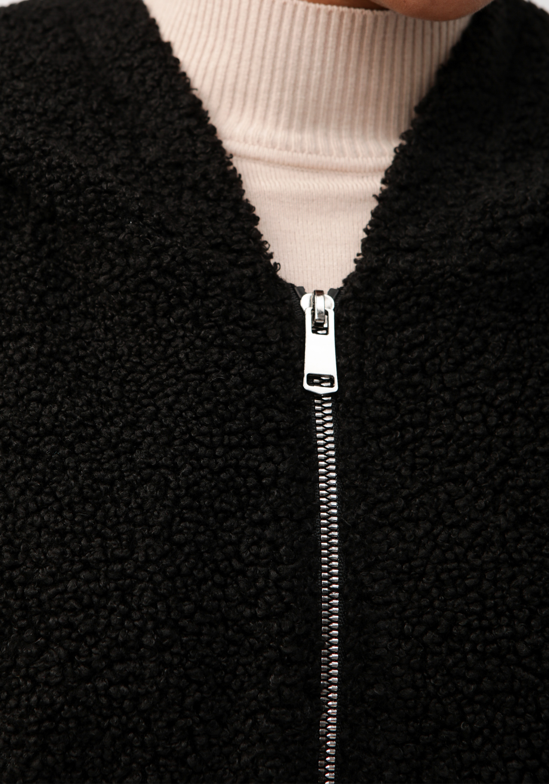Пальто "Севиль" ZORY, цвет черный, размер 64-66 - фото 7