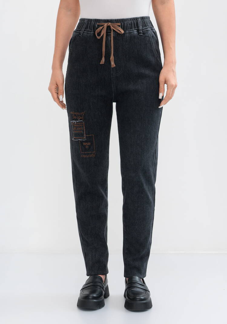 Джинсы Георгина шир.  750, рис. 11