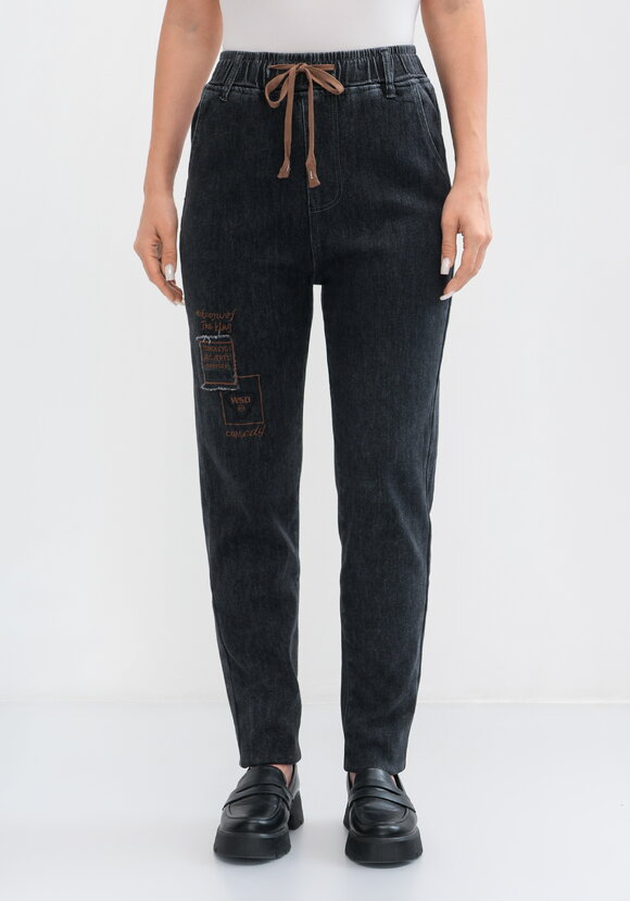 Джинсы Георгина шир.  580, рис. 11