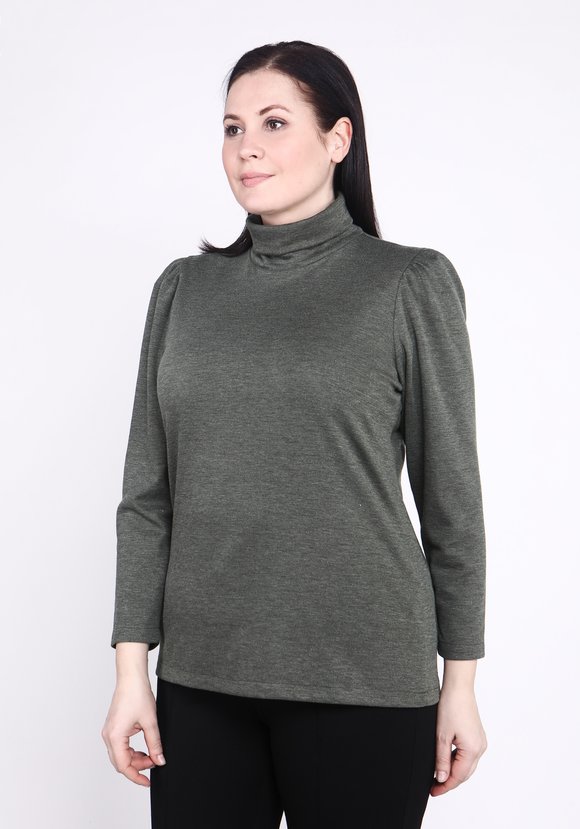 Водолазка базовая прямого кроя шир.  580, рис. 16