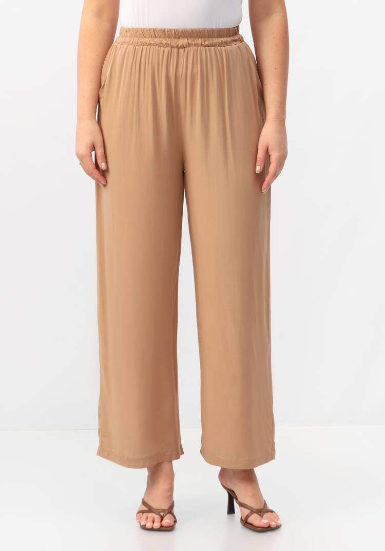 Брюки свободные на резинке по талии шир.  750, рис. 20