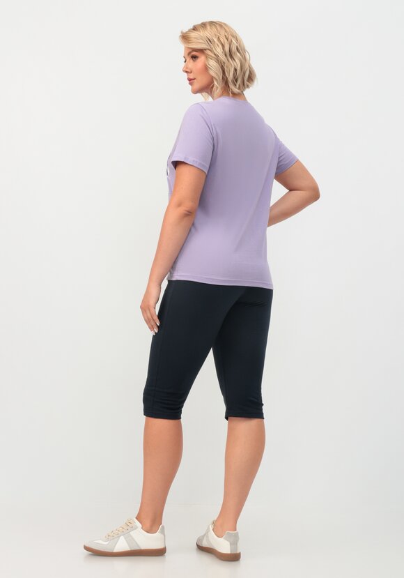 Костюм с принтом на футболке шир.  580, рис. 31