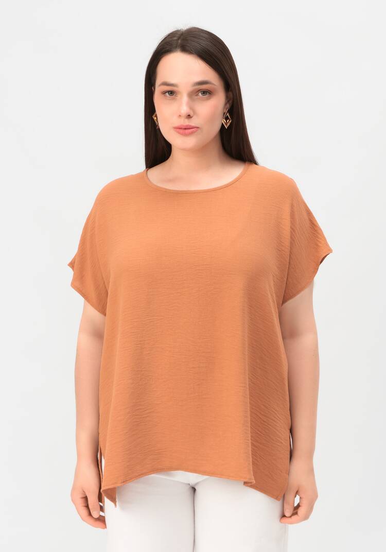 Блуза базовая со спущенной линией плеча шир.  750, рис. 50