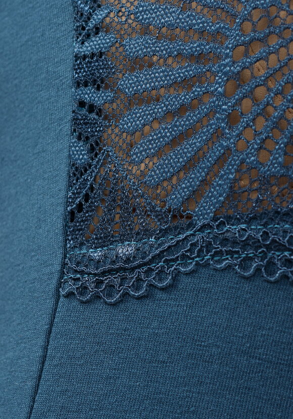 Топ с кружевом Селена шир.  580, рис. 16