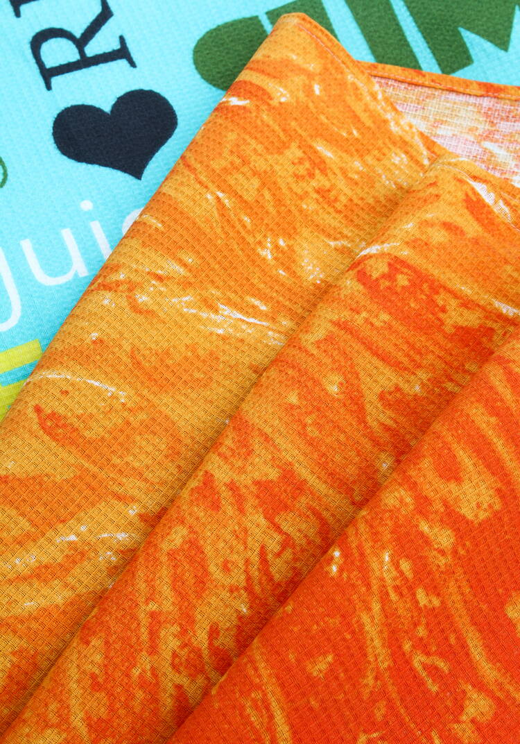 Полотенце вафельноe пляжное шир.  750, рис. 10