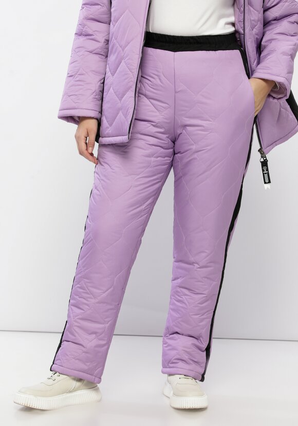 Брюки утепленные с лампасами шир.  580, рис. 13