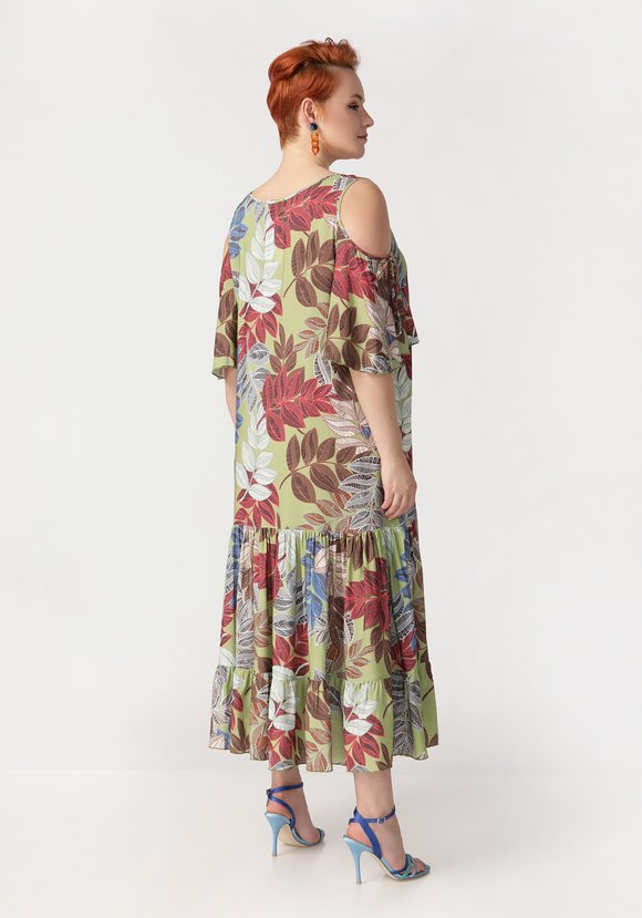 Платье Летний комфорт шир.  580, рис. 8