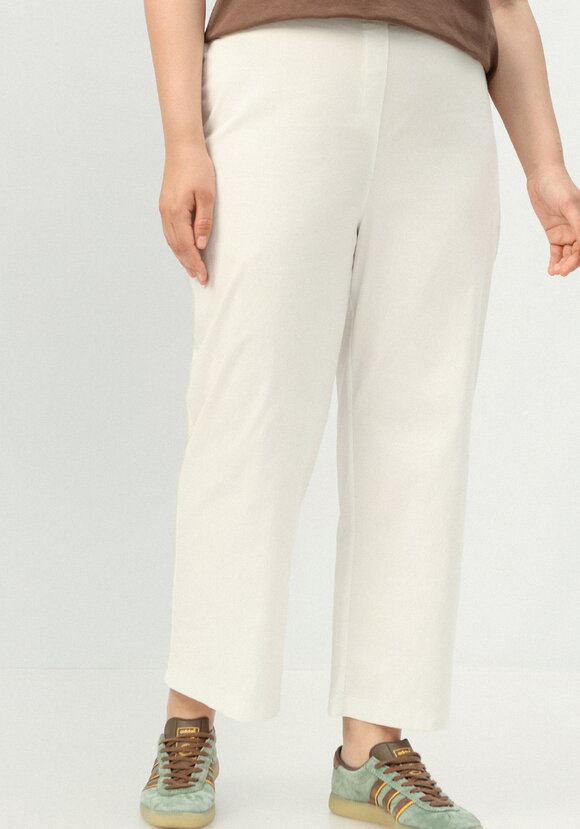 Брюки прямого кроя хлопковые шир.  580, рис. 11