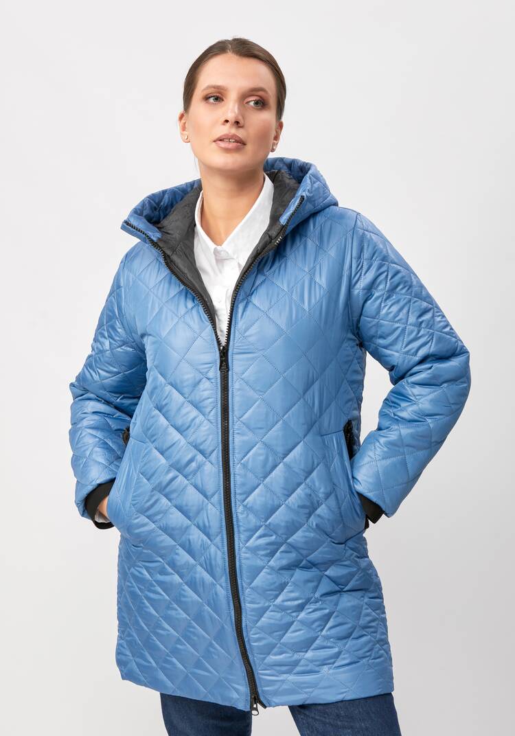 Куртка с капюшоном удлиненная шир.  750, рис. 10