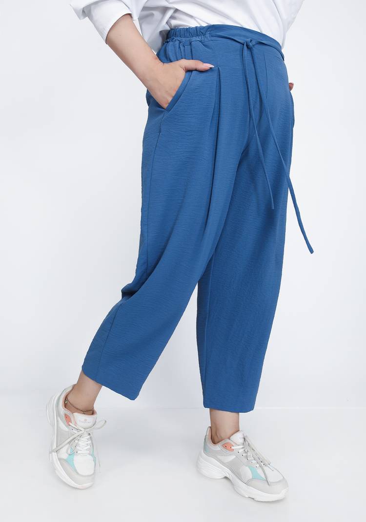 Брюки свободного кроя на эластичной ленте шир.  750, рис. 8