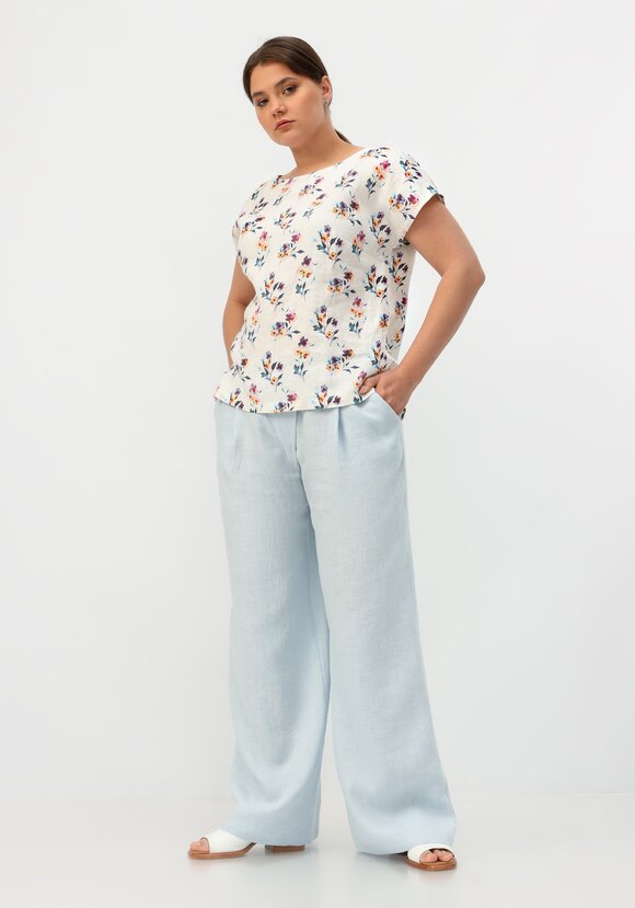 Блуза с удлиненной линией плеча Камилла шир.  580, рис. 25