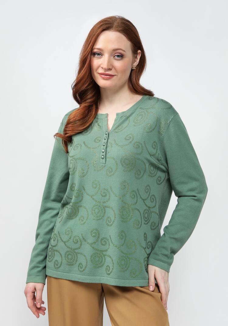 Джемпер Милена шир.  750, рис. 18