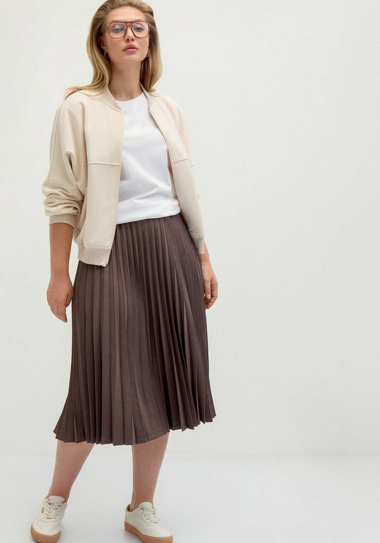 Юбка-гофре прямая Оливия шир.  750, рис. 7