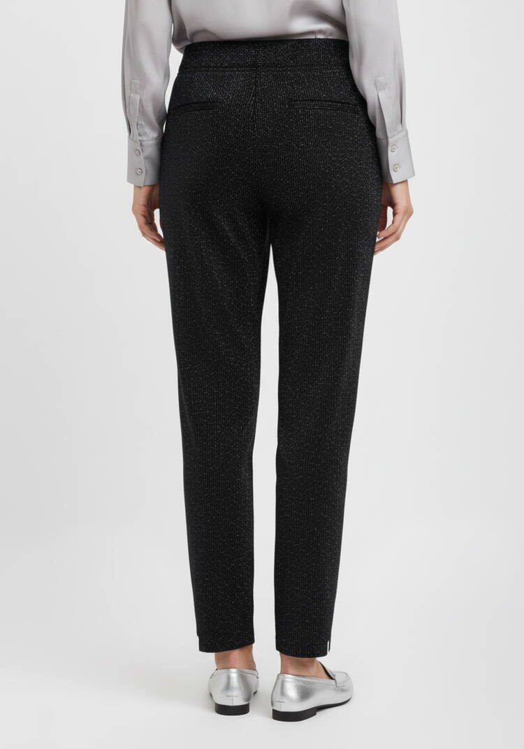 Брюки свободного кроя с защипами шир.  750, рис. 3