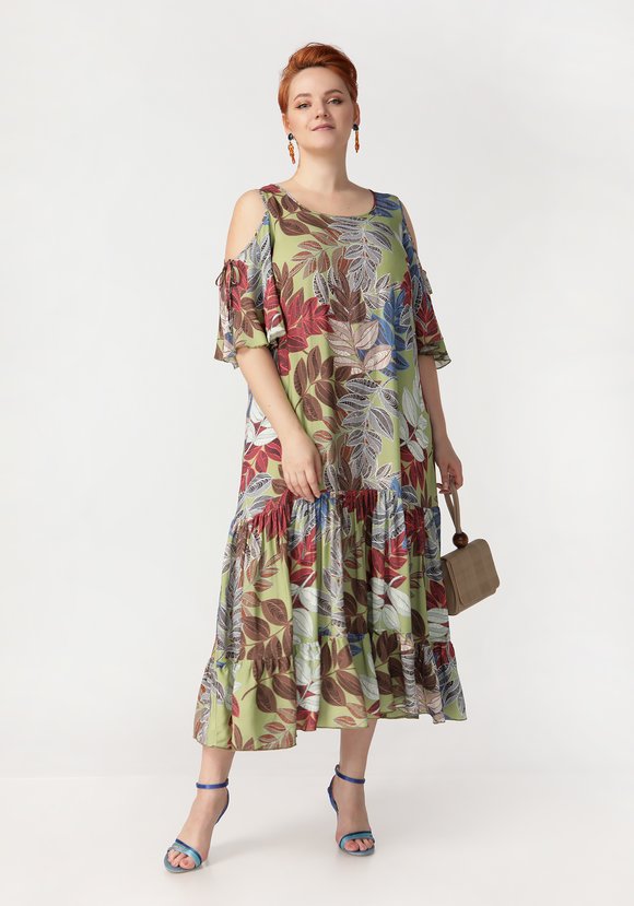 Платье Летний комфорт шир.  580, рис. 9