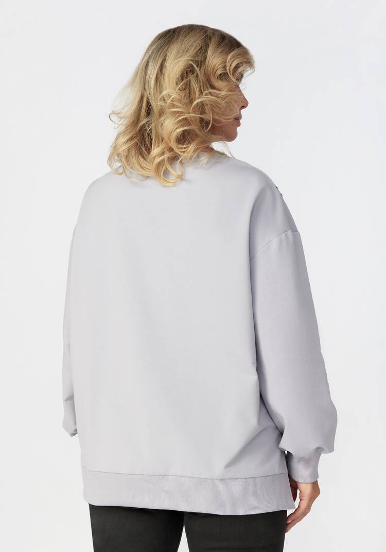 Свитшот женский с вышивкой шир.  750, рис. 3